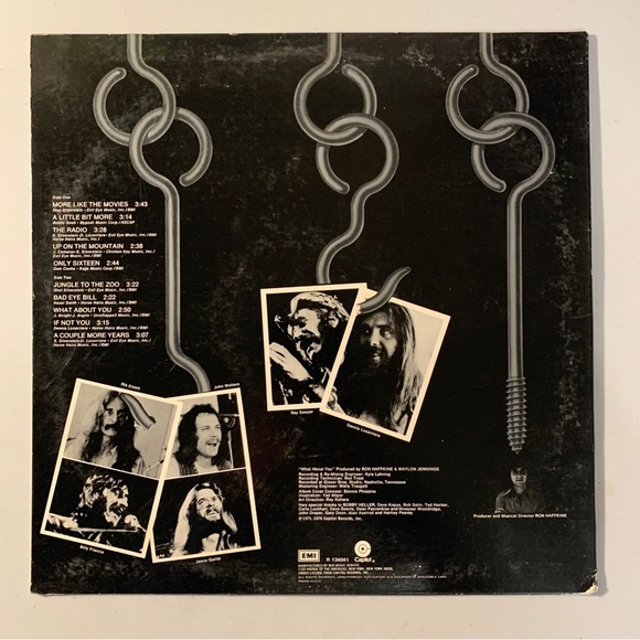 Dr. Hook A Little Bit More 12" Vinyl Record Album LP 1976 Capitol ST-11522 - Picture 2 of 6